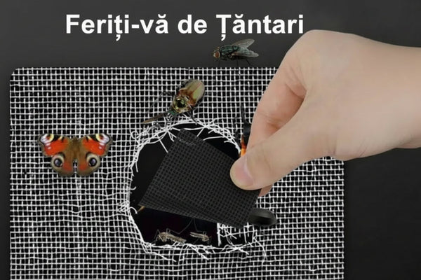 Bandă pentru Repararea Plasei de Țânțari 5cmx200cm